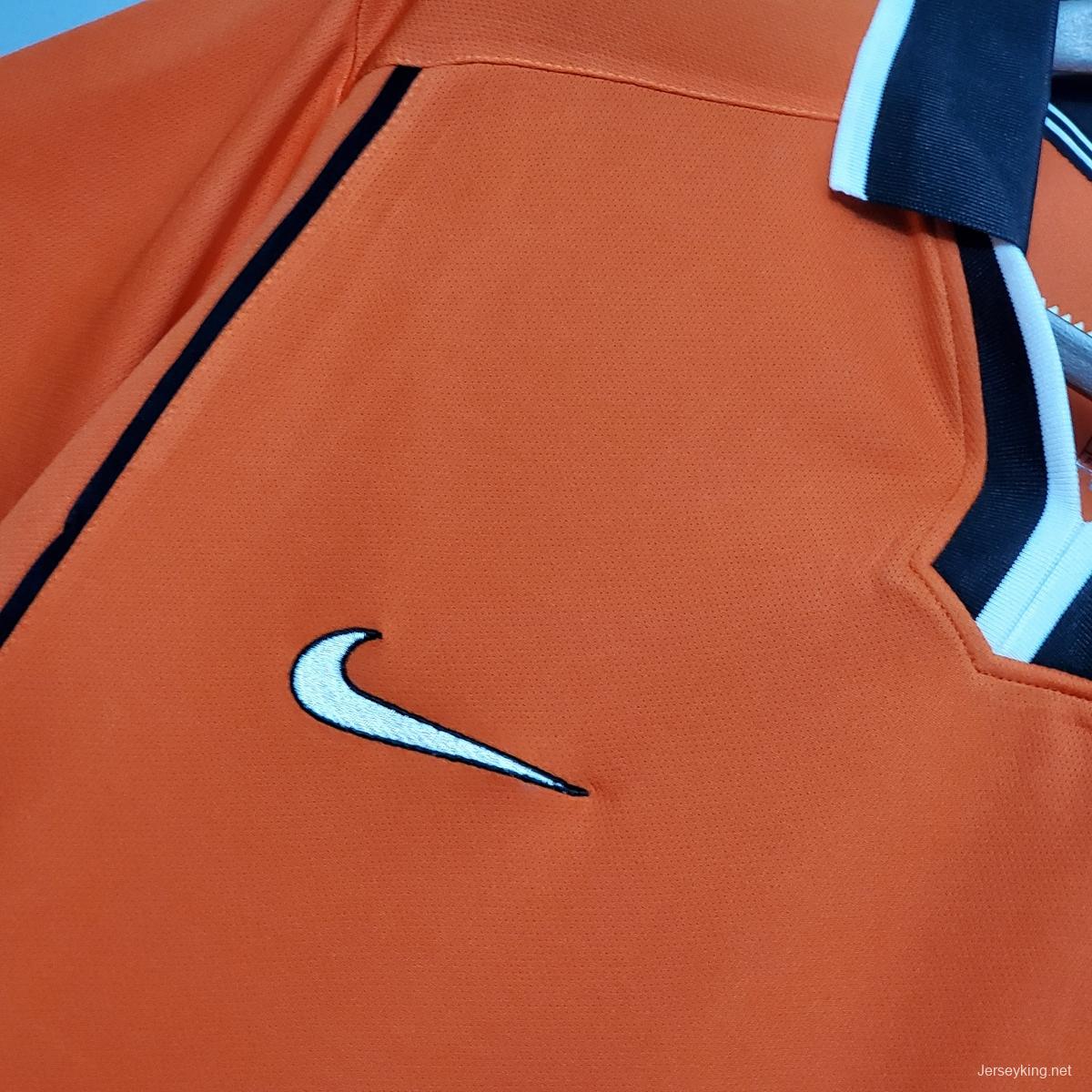 Retro 1998 Netherlands home Soccer Jersey