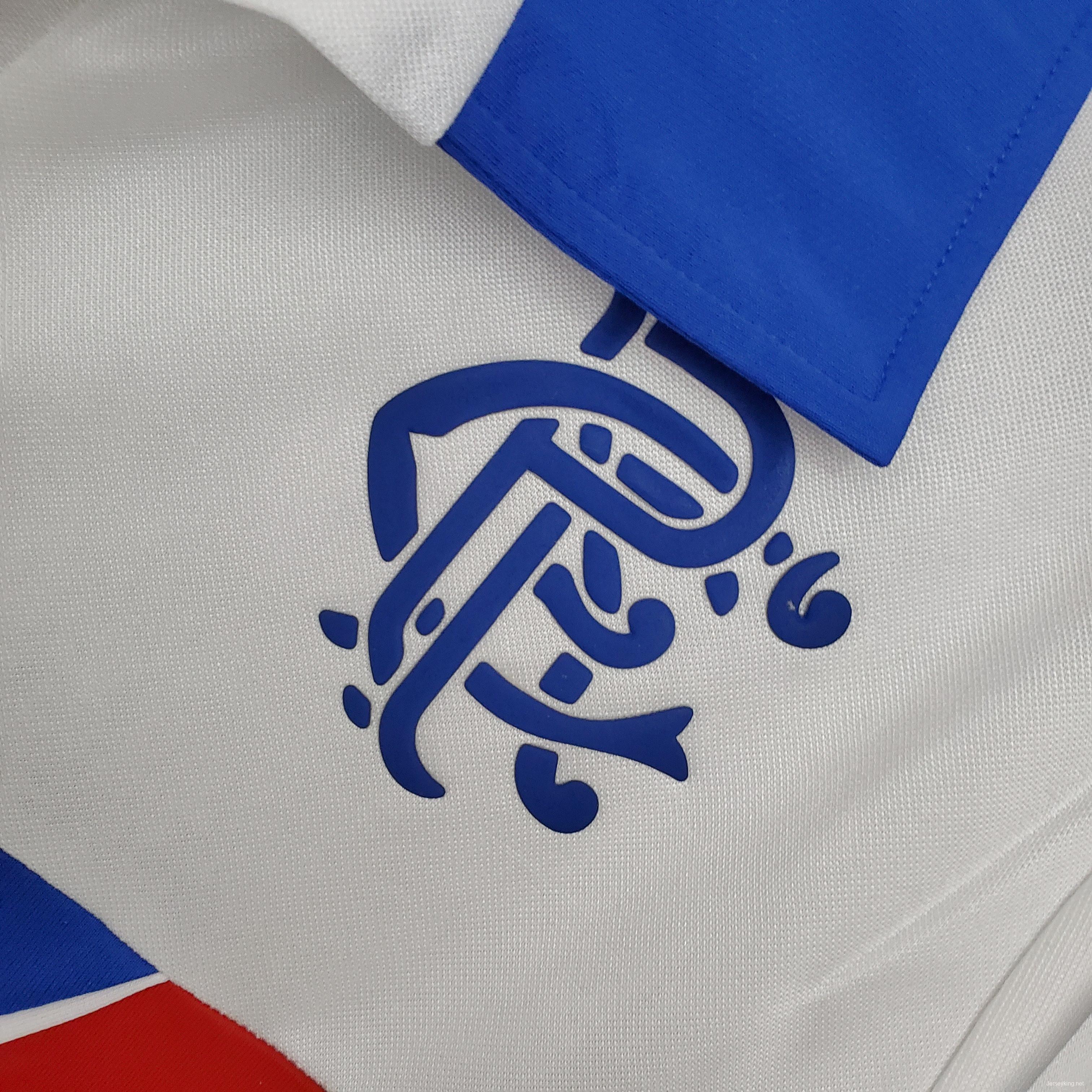 Retro Rangers 1994 away Soccer Jersey