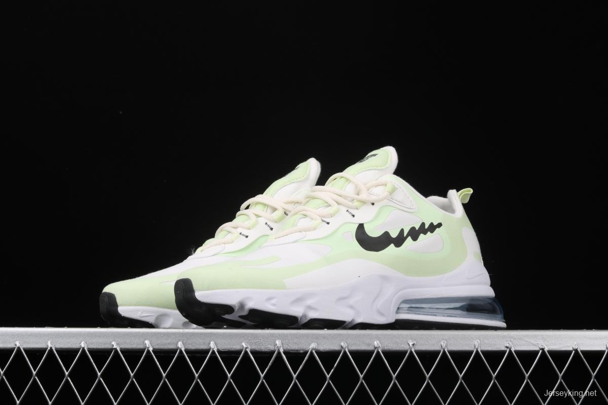 NIKE Air Max 270React Bauhaus new high-frequency mesh function half-palm air cushion cushioning running cloth shoes AO4971-206