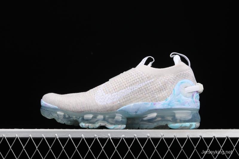 NIKE Air Vapormax 2020 Flyknit fly-woven fast lace full-palm air cushion jogging shoes CJ6740-100