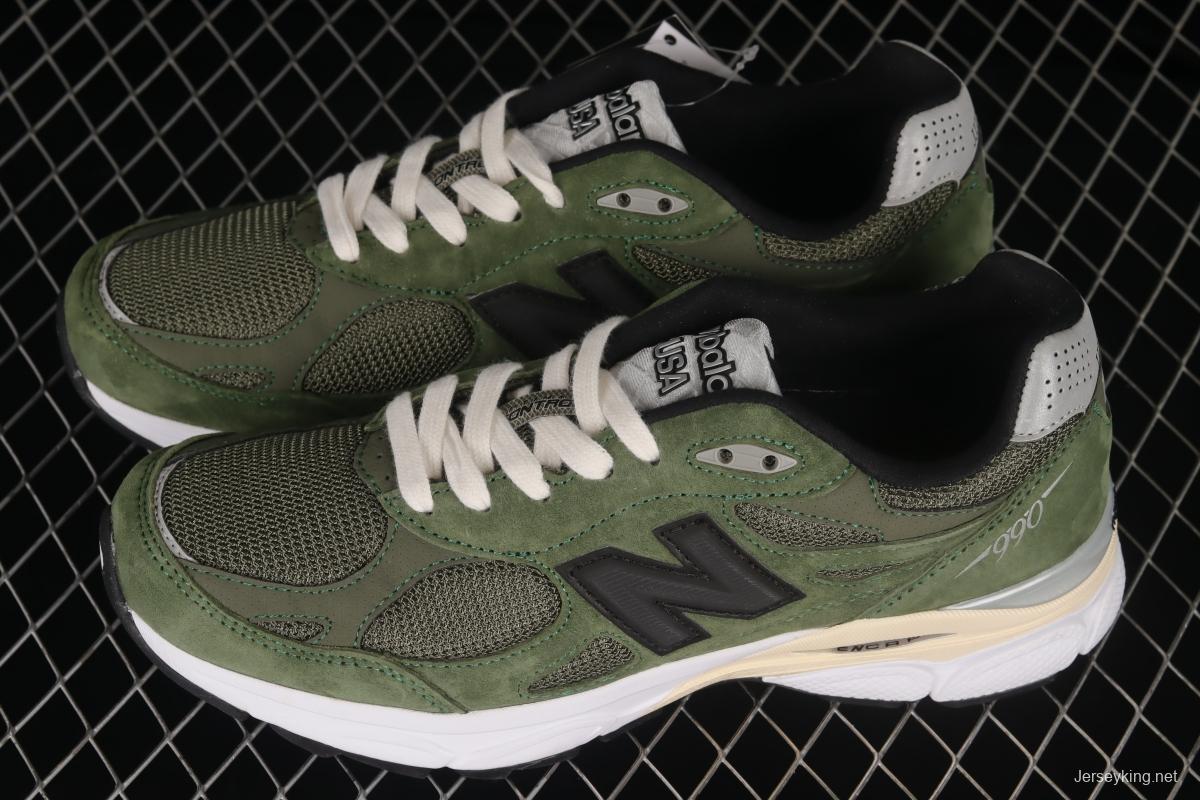 JJJJound x New Balance 990V3 Joint Classic Retro Casual Sports All-match Dad Running Shoes M990JD3