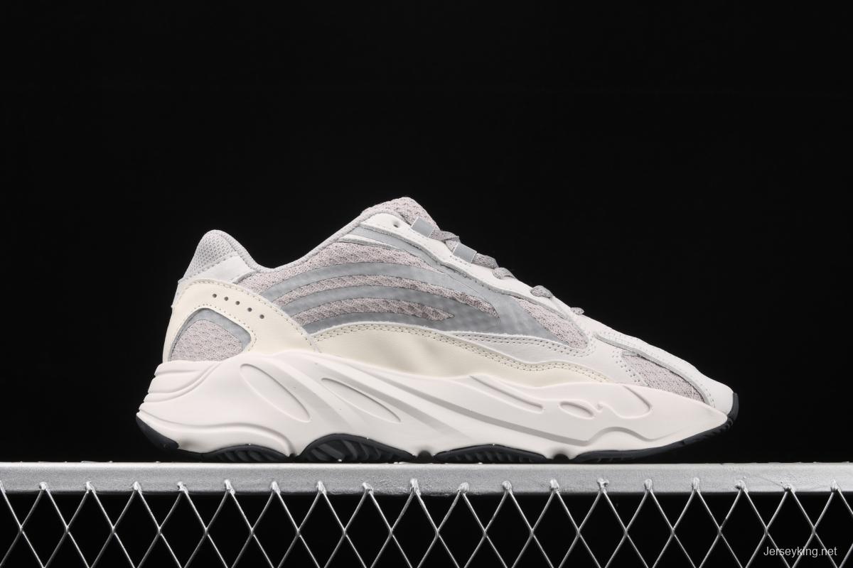 Adidas Yeezy Boost 700Static EF2829 Kanye coconut 700gray coconut 3M reflective running shoes BASF popcorn