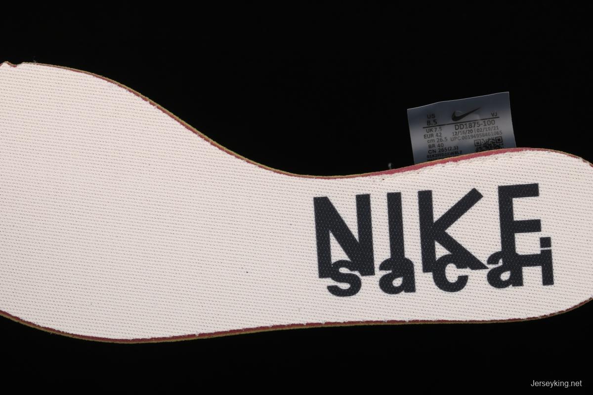 Sacai x NIKE VaporWaffle 3.0 casual shoes DD1875-100