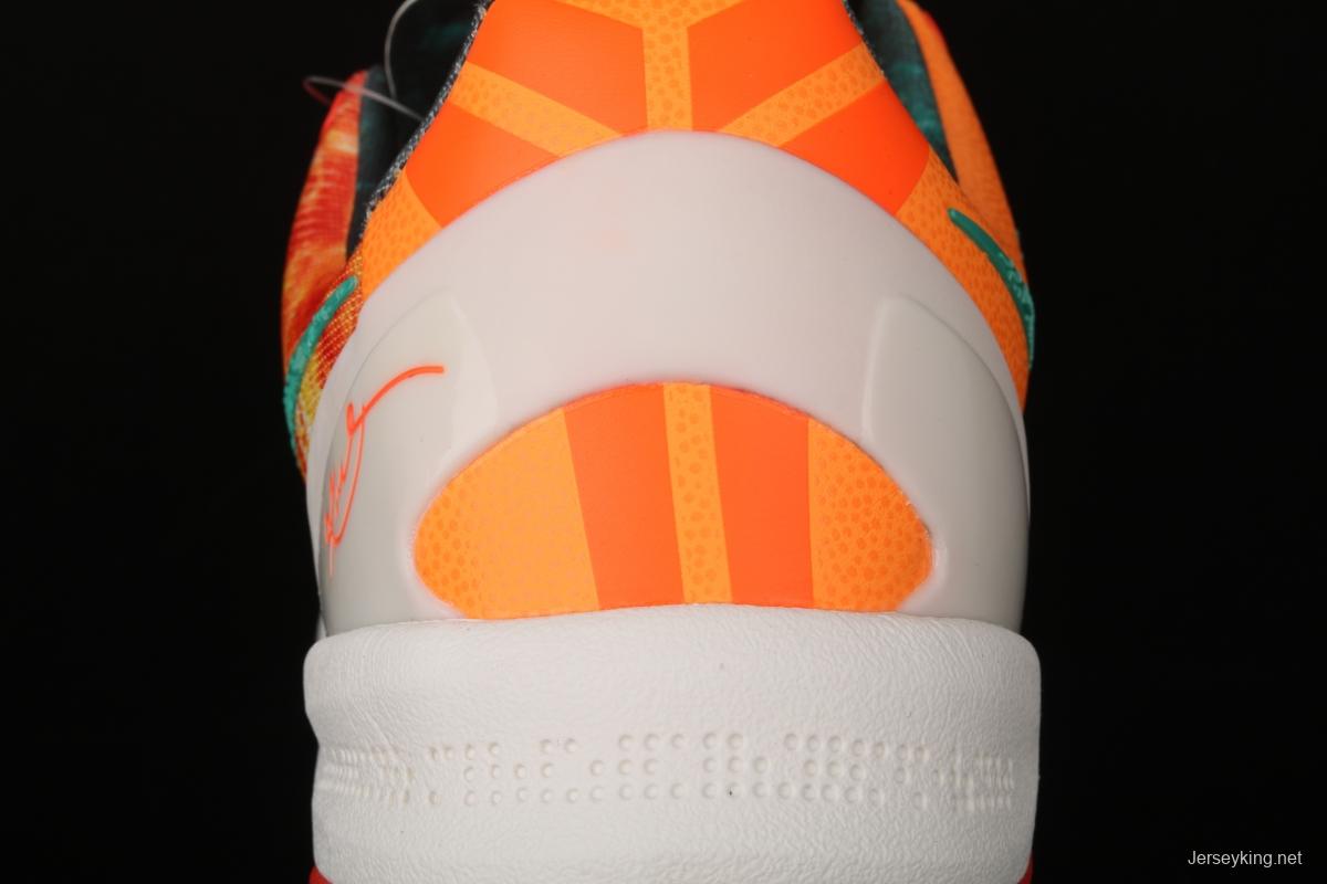 NIKE Zoom Kobe VIII Kobe Bryant eighth generation dazzling color matching lightweight basketball shoes 587580-800