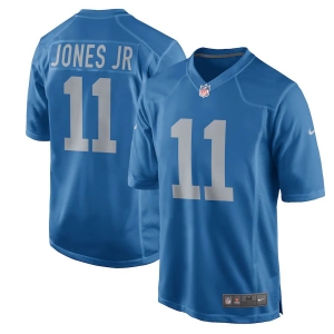 Men's Marvin Jones Jr Blue Throwback Player Limited Team Jersey