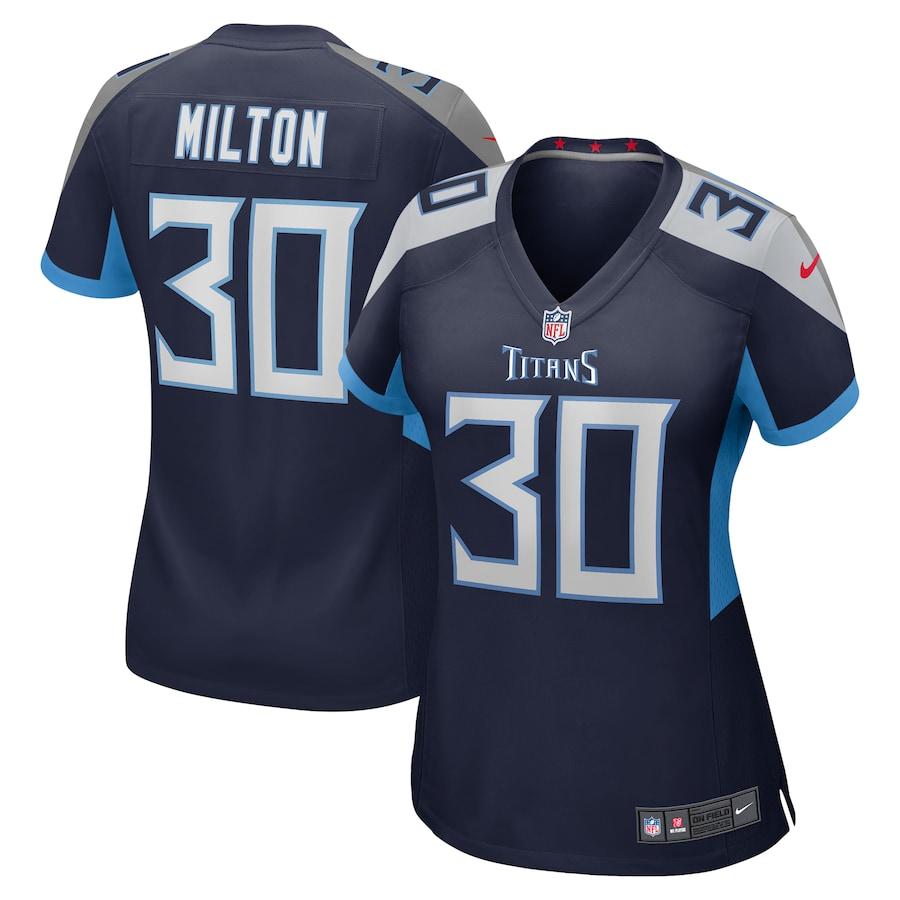 Women's Chris Milton Navy Player Limited Team Jersey