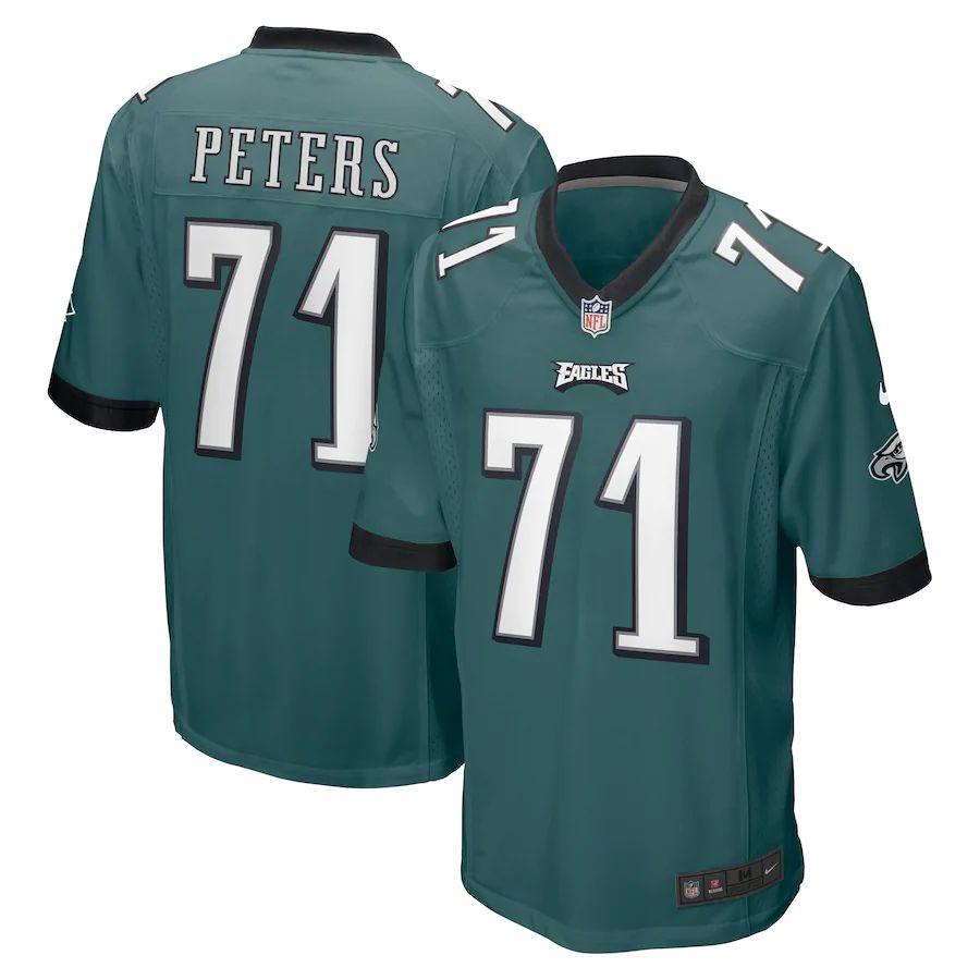 Men's Jason Peters Midnight Green Player Limited Team Jersey