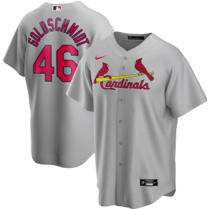 Men's Paul Goldschmidt Gray Road 2020 Player Team Jersey