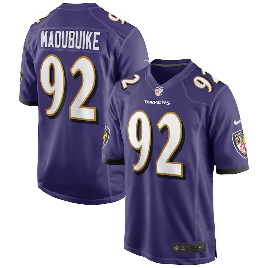Men's Justin Madubuike Purple Player Limited Team Jersey