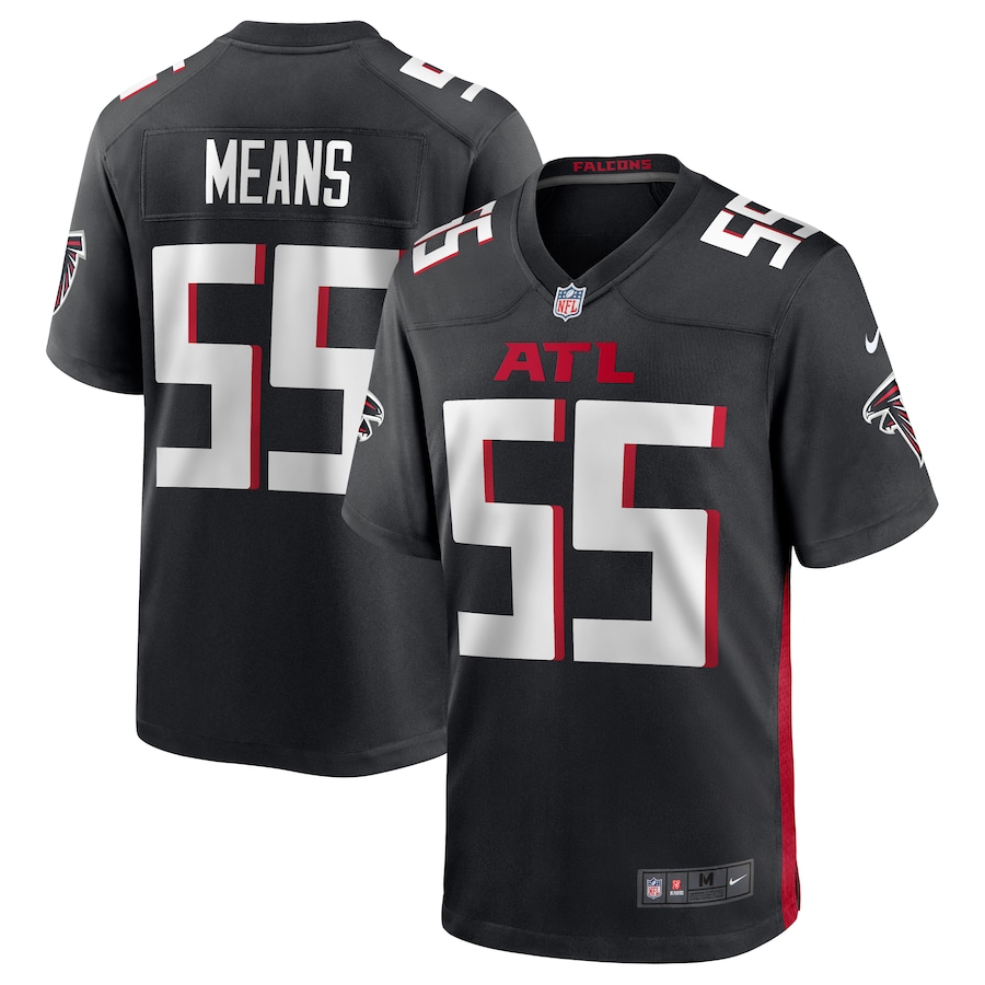 Men's Steven Means Black Player Limited Team Jersey