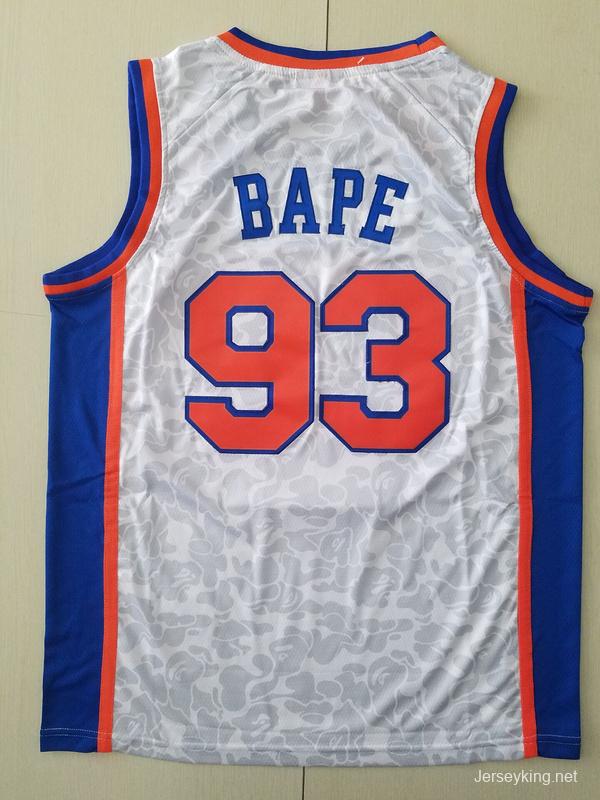 Men's No.93 Fashion Edition Basketball Jersey