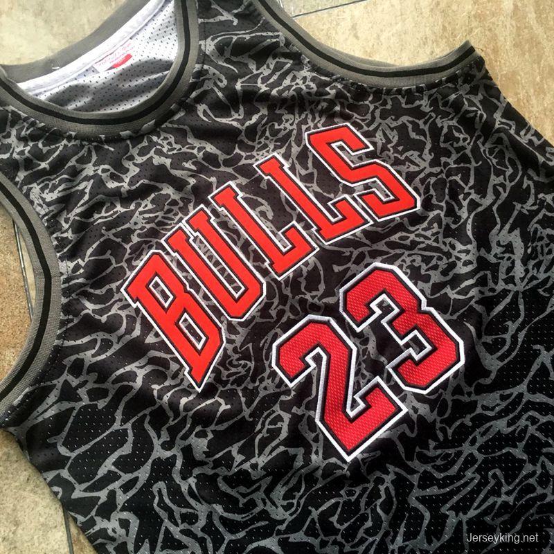 Men's Michael Jordan Black Retro Classic Team Jersey