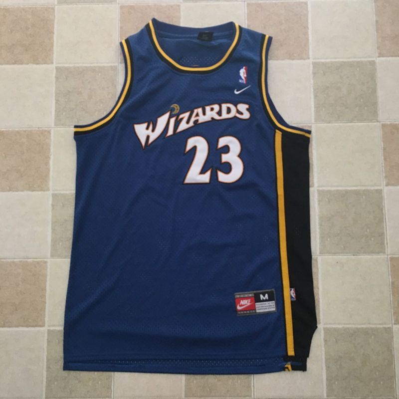 Men's Michael Jordan Blue Retro Classic Team Jersey