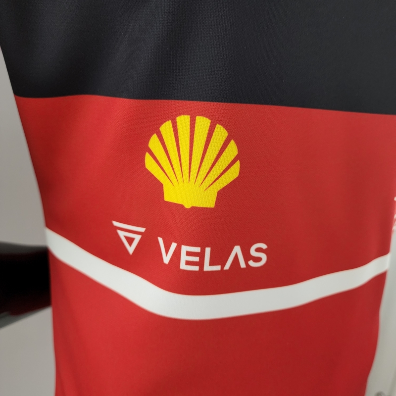 2022 F1 Ferrari Polo Shirts  #0002