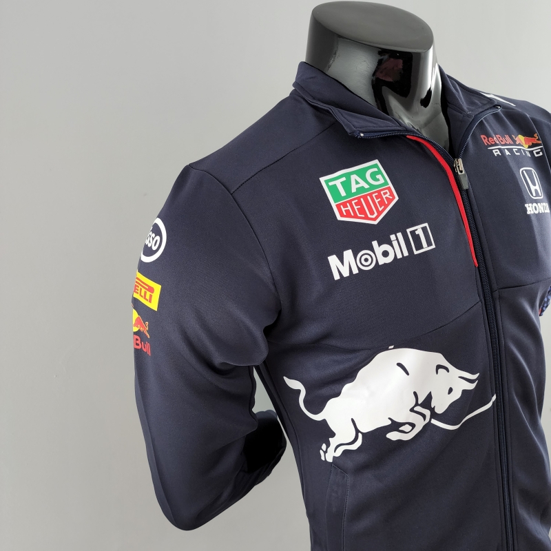 2022 F1 Redbull Full Zipper Hoodie Jacket #0004