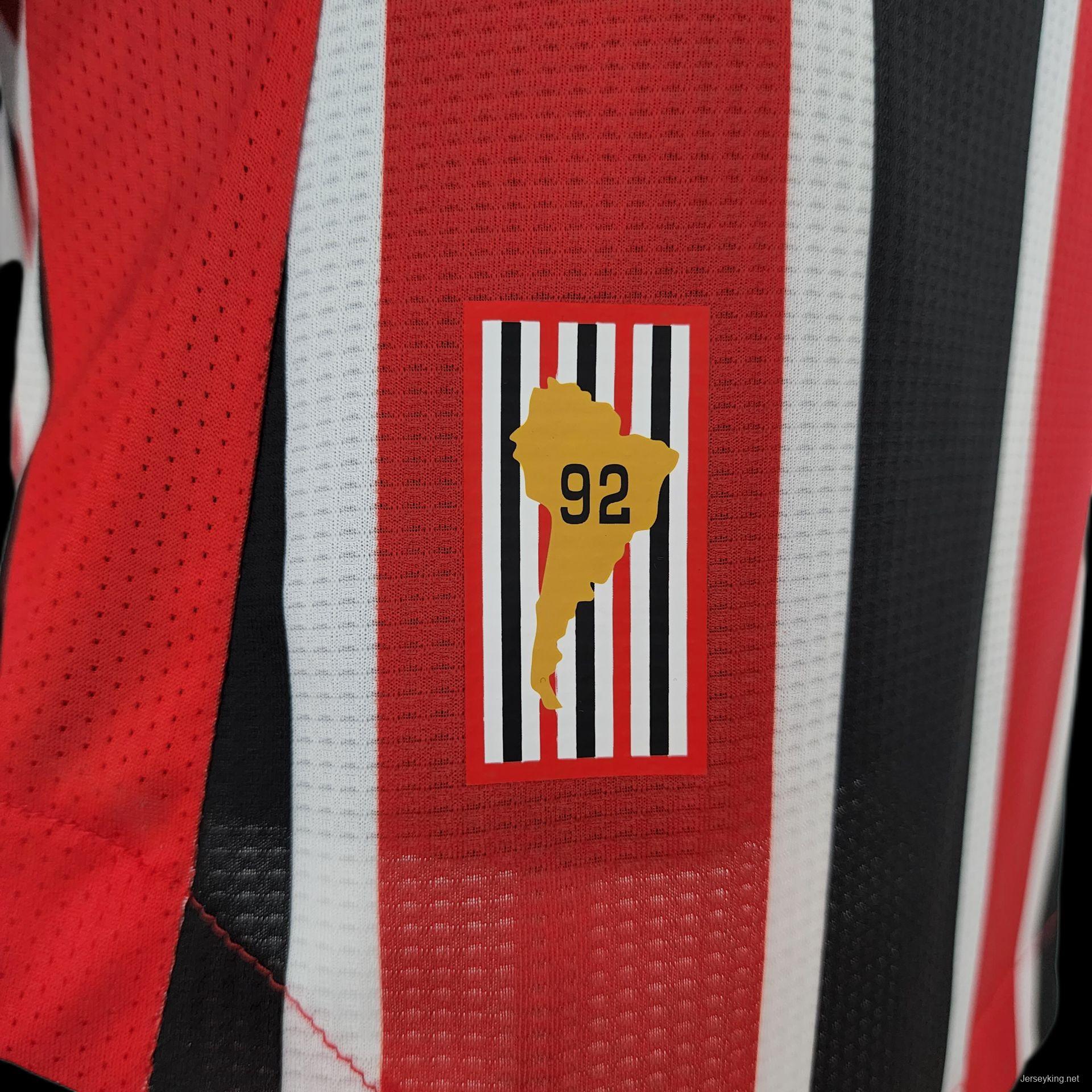 Player Version 22/23 Sao Paulo Away Soccer Jersey