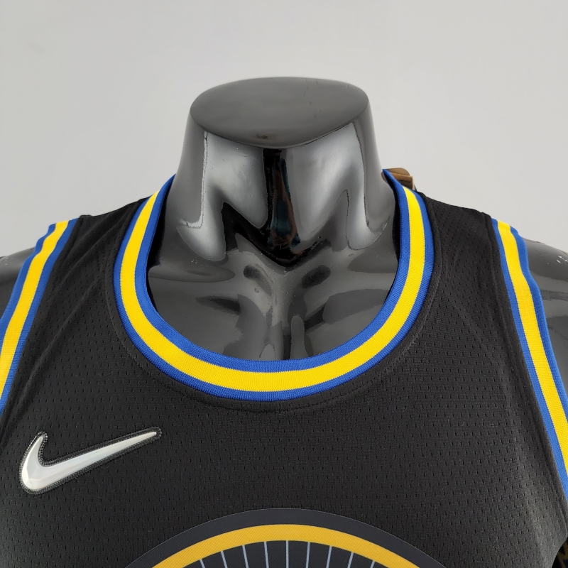 2022 75th Anniversary KUMINGA #00 Warriors City Edition Black NBA Jersey