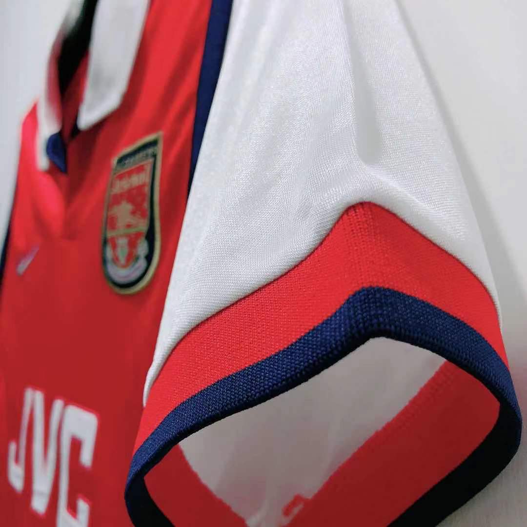 Retro 98/99 Arsenal Home Soccer Jersey