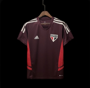 22/23 Sao Paulo Maroon Training Jersey