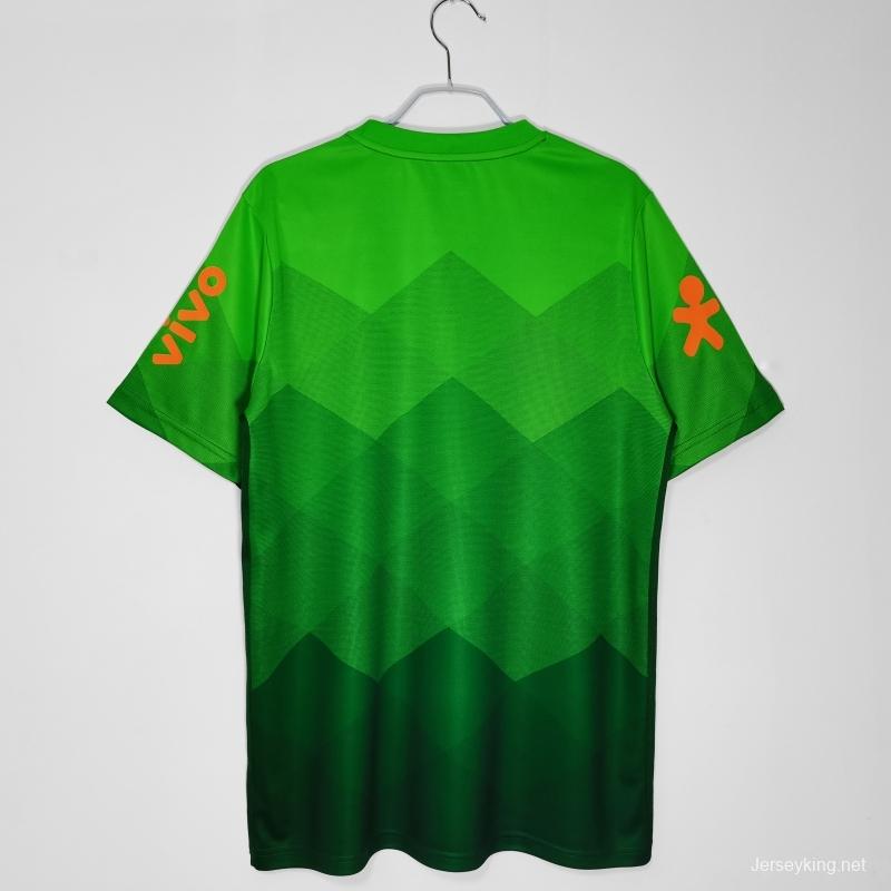 Retro 2020 Brazil Green Training Jersey