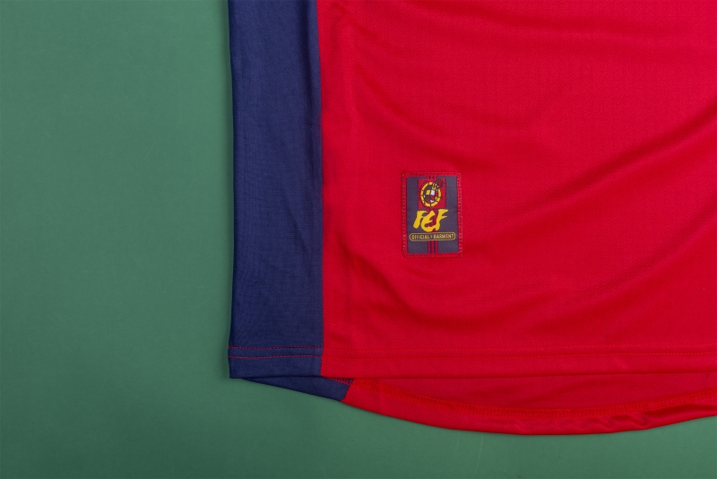 Retro 1998 Spain Home Soccer Jersey