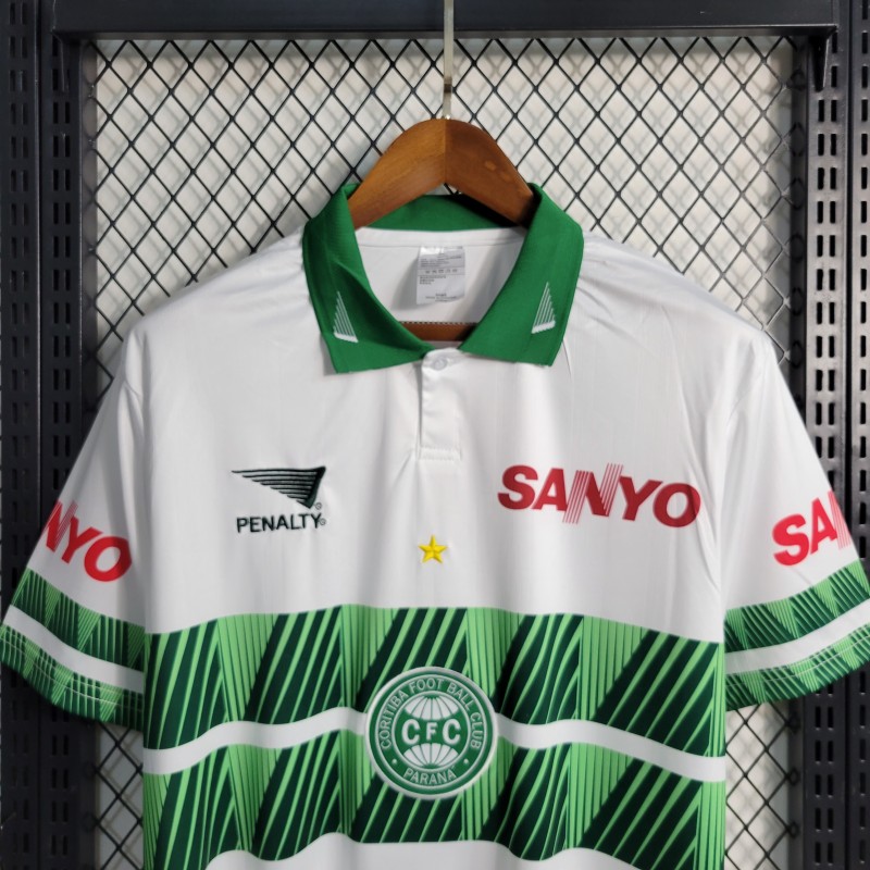 Retro 97-98 Brazil Team Coritiba Home Jersey