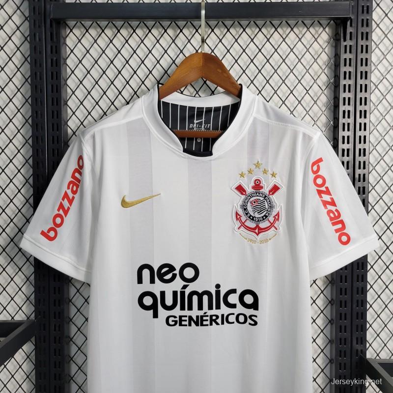 Retro 10/11 Corinthians Home Jersey