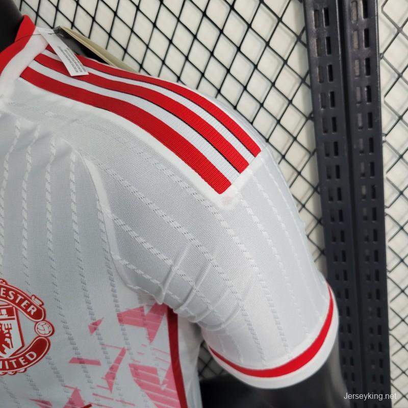 Player Version 23-24 Manchester United White Special Edition Jersey