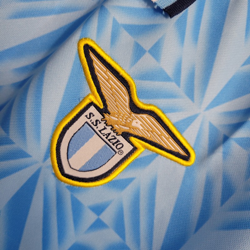 Retro 91/92 Lazio Home Jersey