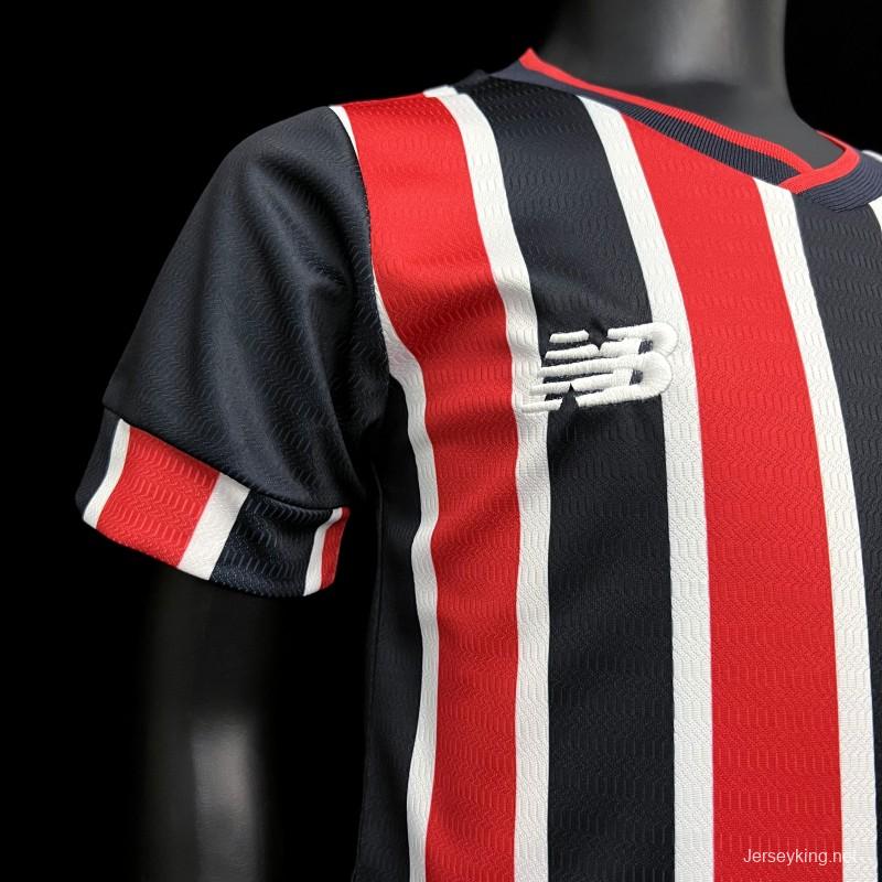 24/25 Kids Sao Paulo Away Jersey