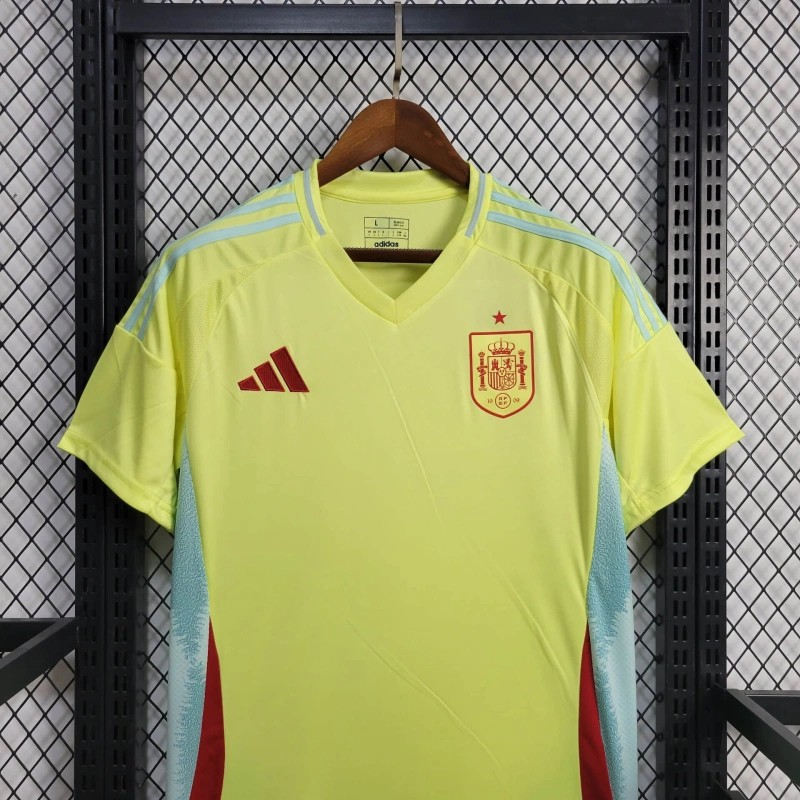 2024 Spain Away Yellow Jersey