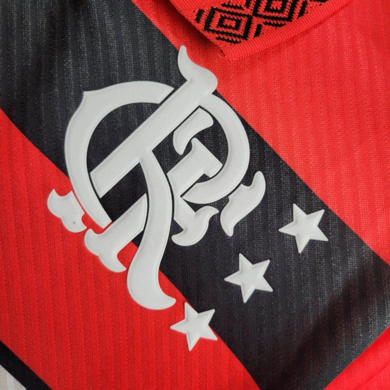 Retro 94/95 Flamengo Home Long Sleeve Jersey