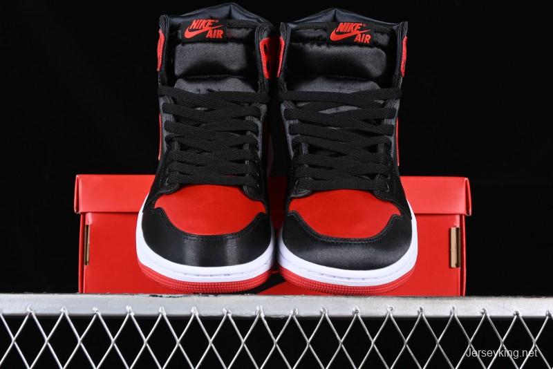 Air Jordan 1 High OG "Satin Bred" AJ1