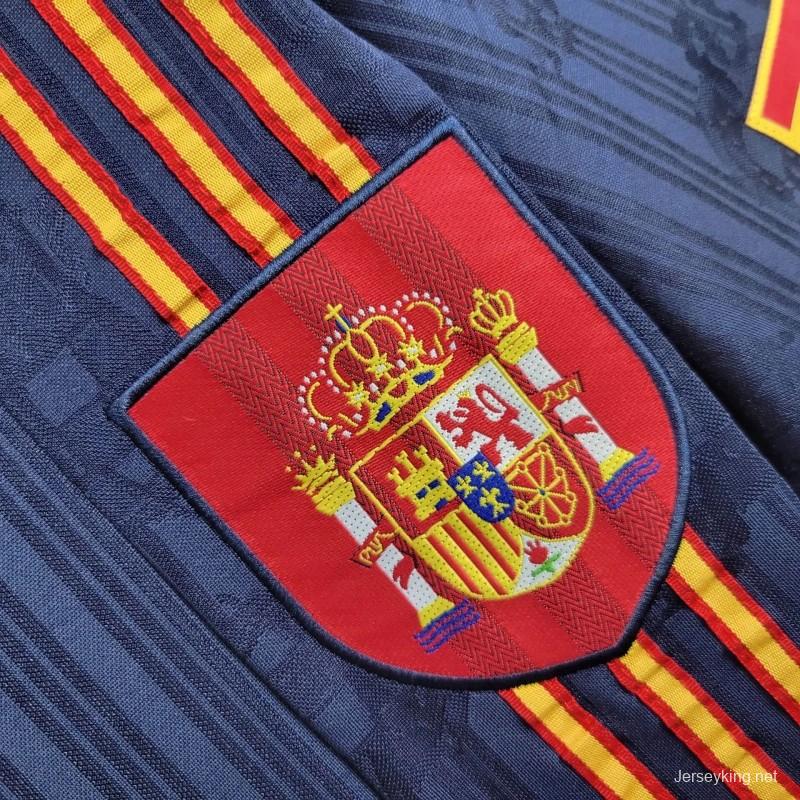 Retro 1996 Spain Away Jersey