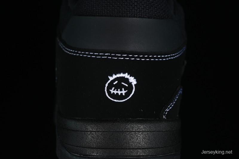 Nike Travis Scott x Jordan Cut The Check AJ1 Basketball Shoes with Velcro Strap - DR9317-001