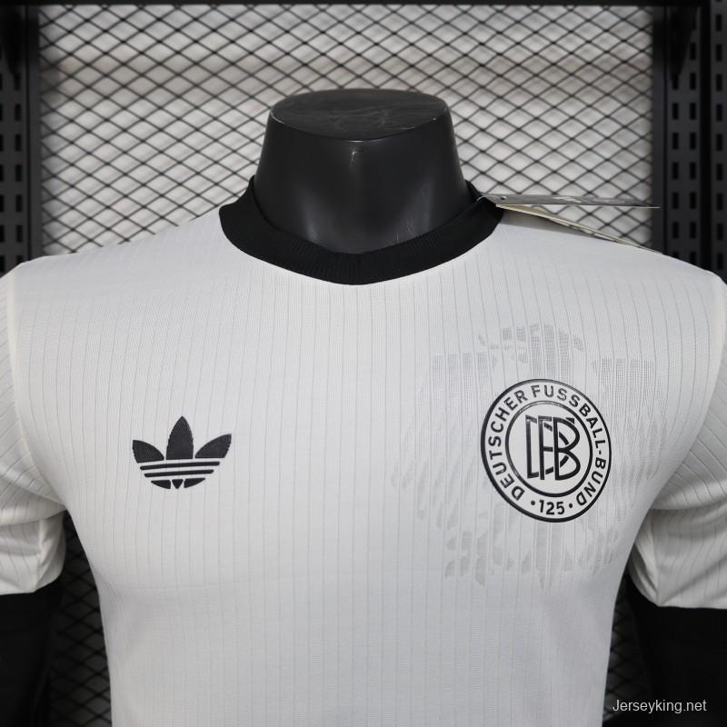 Player Version 2024 Germany Home 125Th Anniversary White Jersey