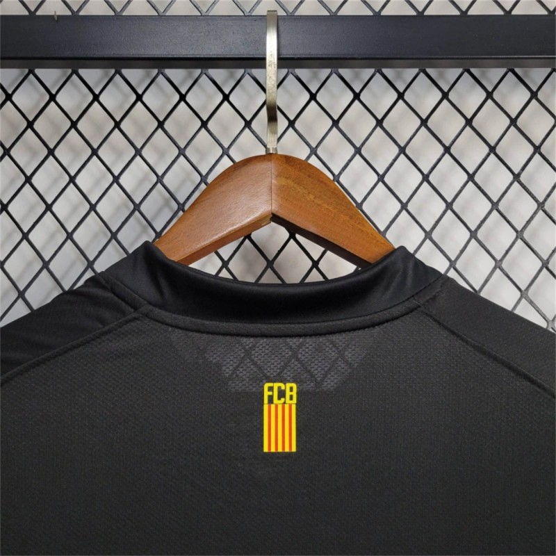 11/12 Retro Barcelona Away Long Sleeve Jersey