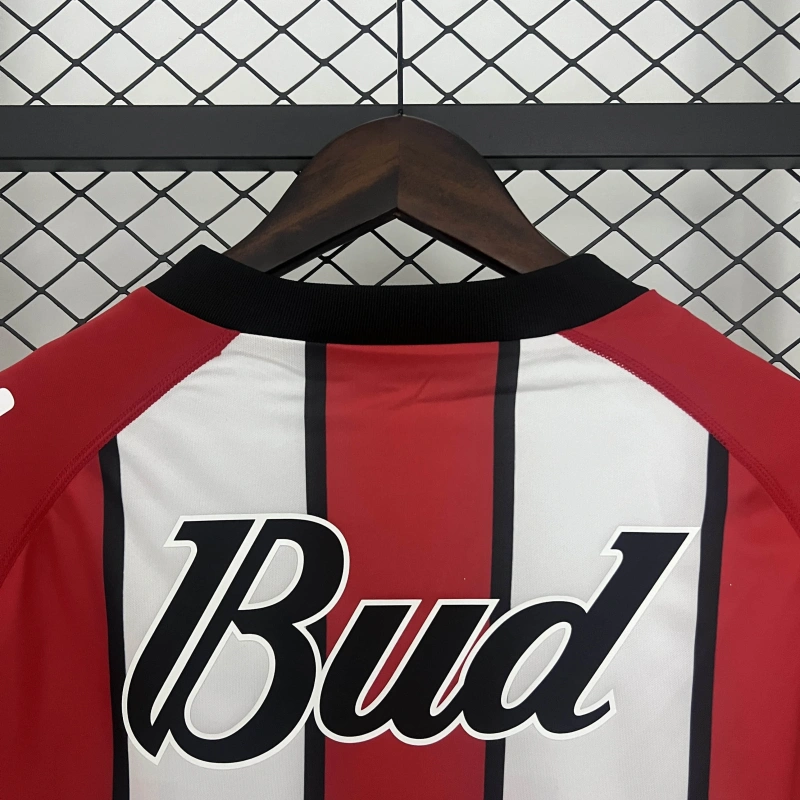 03/04 Retro River Plate Home Long Sleeve Jersey