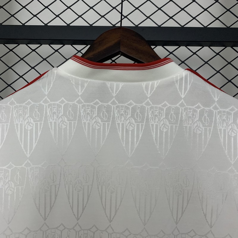 91/92 Retro Sevilla Home Jersey
