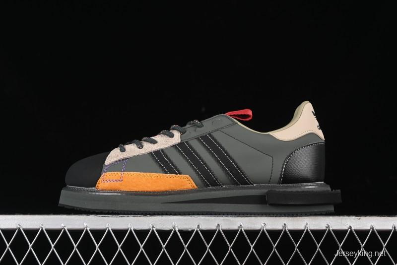 Adidas Originals Campus Mfx Reboot Low-Top Casual Shoes with Die-Cut Design and Anti-Slip Sole - GX1360