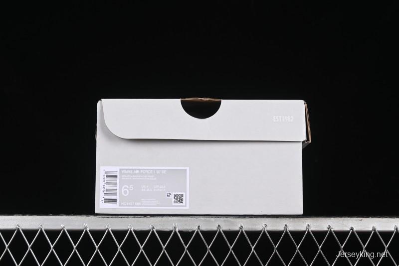 Nike Air Force 1 '07 Low Casual Sneakers with Full-Length Air Cushion - HQ1497-099