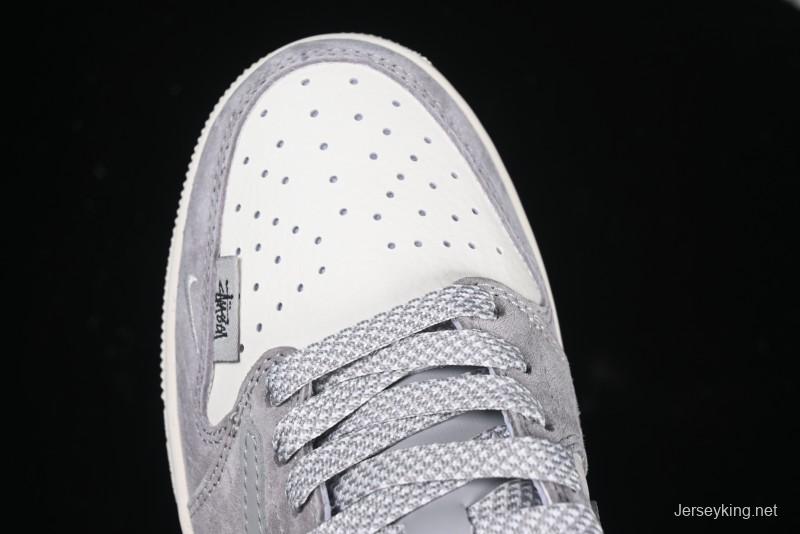Nike Travis Scott x Fragment Design x Air Jordan 1 Low OG SP AJ1 Retro Sneakers - SJ2068-132