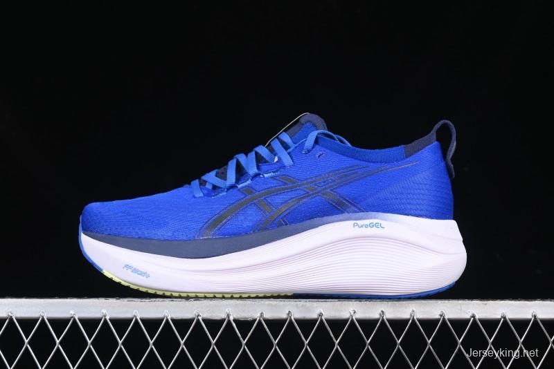 Asics Gel-Nimbus 27 Retro Breathable Casual Shoes Cushioned Mens Durable Running Shoes - 1011B958-400