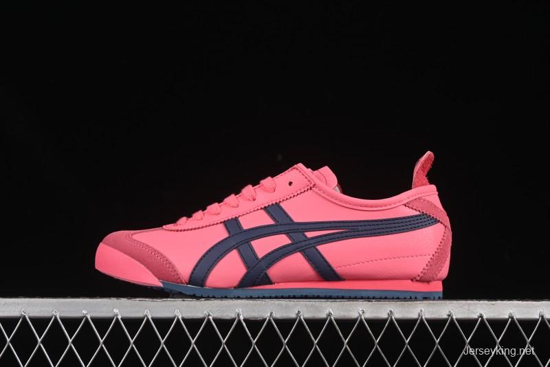Onitsuka Tiger Mexico 66 Low-Top Leather Sneakers for Casual Running - 1183B771-700