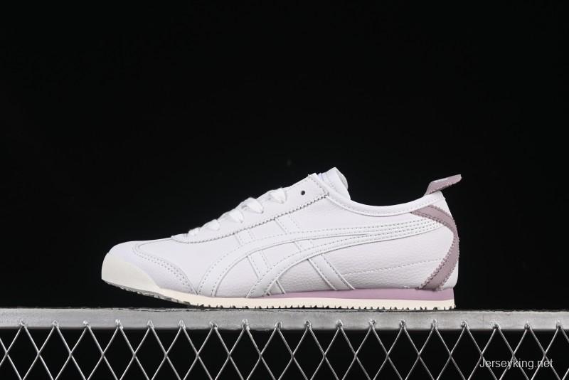 Onitsuka Tiger Mexico 66 Low-Top Leather Sneakers for Casual Running - 1183B781-104