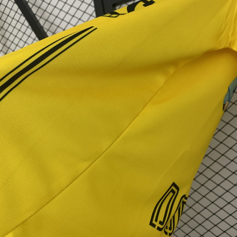 25/26 Borussia Dortmund Yellow with One Piece Design Jersey