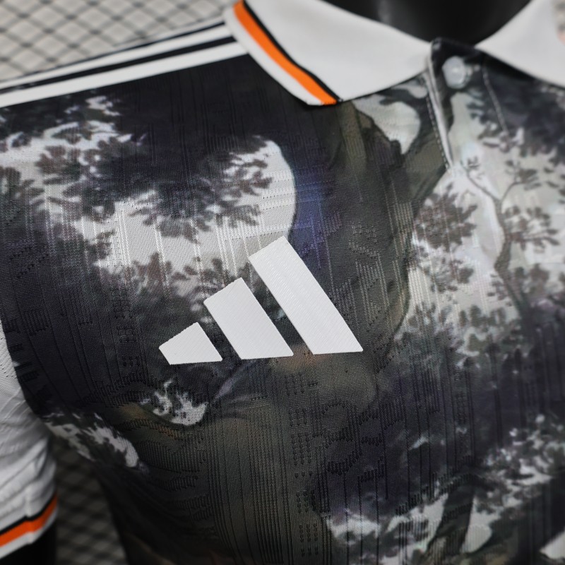 Player Version 2025 Japan White with Dragon Ball Nature Scene Jersey
