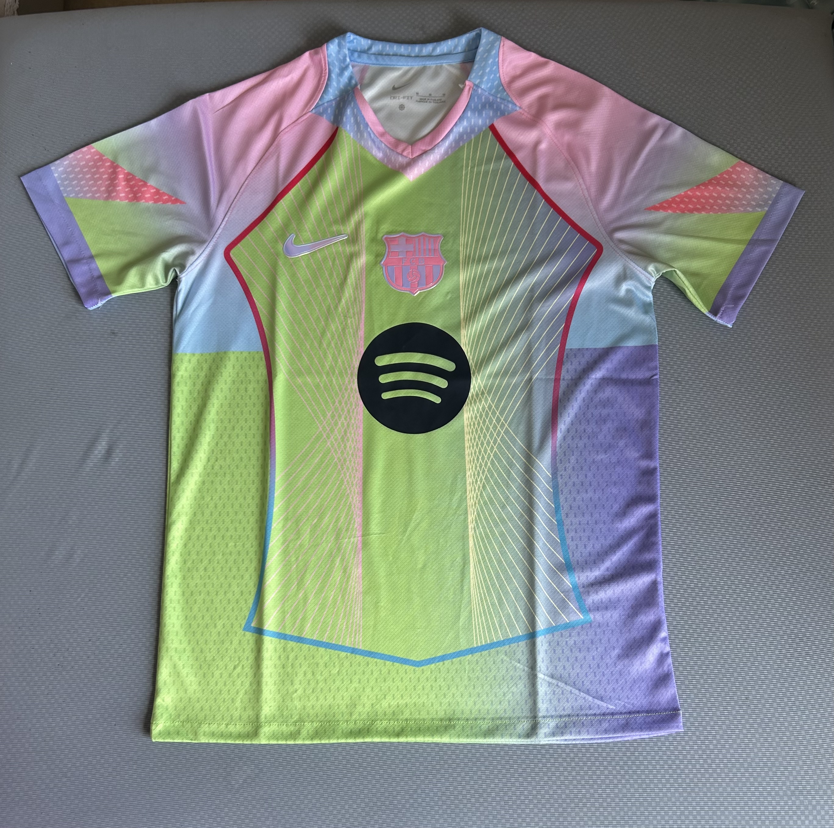 25/26 Barcelona Rainbow Gradient with Spotify Jersey