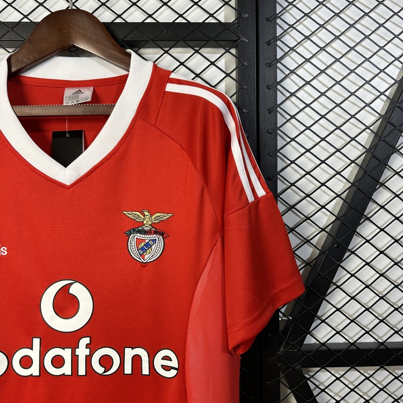 Retro 02/03 Benfica Home Jersey