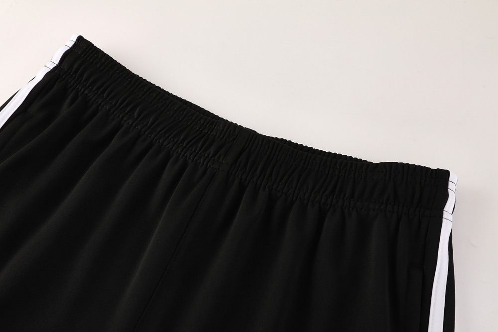 2025 Adidas Black Short Sleeve Jersey+Shorts